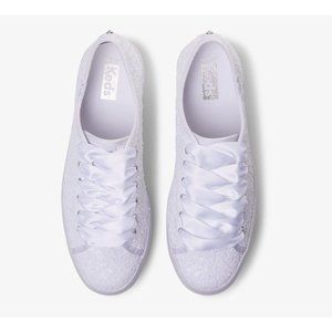 New in Box: Keds Women's Triple Up Sequins Sneaker | White | Size 8